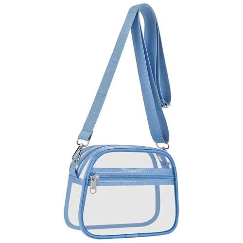 Image of USPECLARE Clear Bag for Stadium Events Clear Sports Fan Handbags Purses