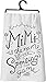 Primitives by Kathy LOL Made You Smile Dish Towel, 28" x 28", Mimi is The Name