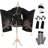 Nier Automata Cosplay - 9S & 2B Kimono Uniform Skirt Set - Sexy Halloween Outfit