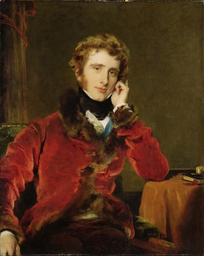 Tableaux peinture sur toile George Welbore Agar Ellis Lord Dover 60x90cm