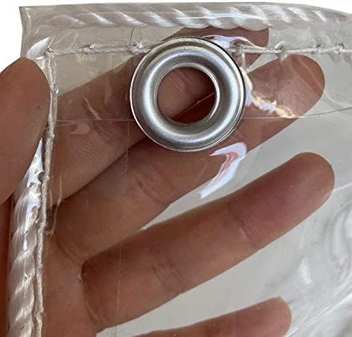 Toldo protector de plástico transparente para aislar el porche de la lluvia y el frío 3