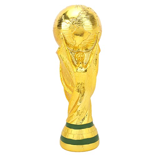 Troféu de Réplica da Copa do Mundo da Fifa 2022 de Longa Duração Polido Decorativo Sólido Troféu de