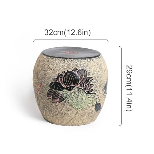 Tabouret de jardin en résine haut de gamme table d'appoint design balcon