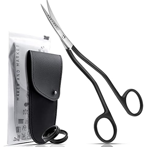 MAKER AND MARKET Applique Needlepoint Scissors Cover