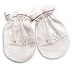For Babies - Bio-Baumwolle Baby Kratzhandschuhe Kratzfäustlinge für Neugeborene Jungen und Mädchen 0 bis 3 Monate/Anti Scratch Mittens Newborn Organic Cotton (Schnecke)