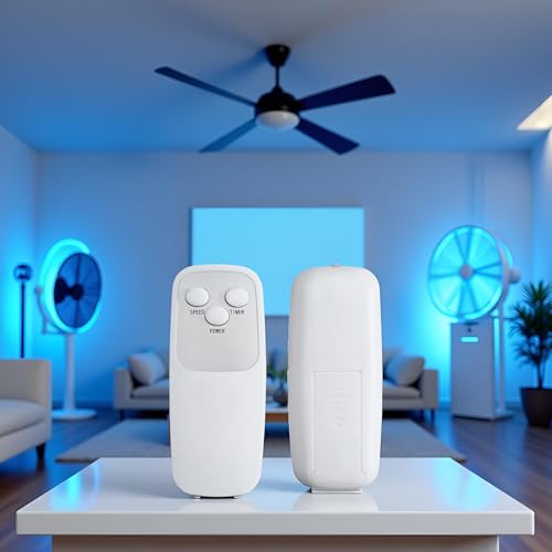 Image of 2033654B Fan Remote Replacement for Lasko 2033654B 2033654 1843 1844 2546 3540 3542 S18625 S18924 1646 1850 1854 1885 A20561 A20700 2740 3440 Cyclone Pedestal Upright Fan (LASKOFan Remote)