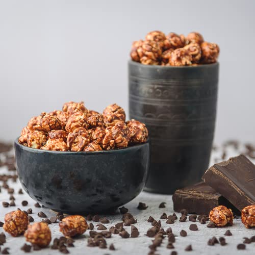 Image of Popcorn & Company Choco Caramel Popcorn, Regular Tin, 130 gm