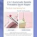 Upgraded 2 in 1 Automatic Needle Threaders Seam Ripper,Quilting Supplies Sewing Kit,Quick Sewing Machine Loop Needle Threaders (1PCS-Purple)