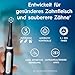 Oral-B iO Series 3 Plus Edition Elektrische Zahnbürste — Electric Toothbrush, Inkl. 3 Aufsteckbürsten, 3 Putzmodi für Zahnpflege, Designed by Braun, TESTSIEGER Stiftung Warentest (12-2024) — Schwarz