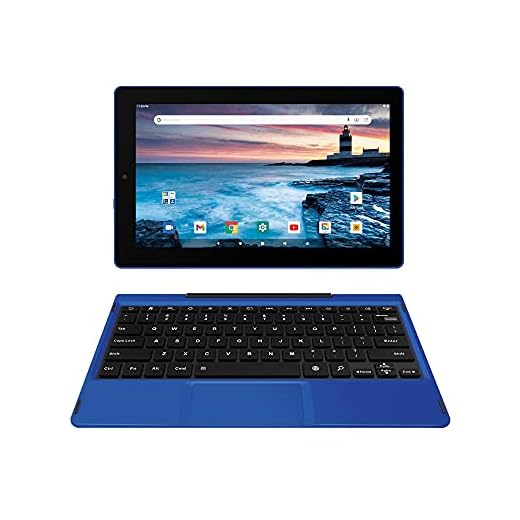 RCA Premier 11.6" Delta Pro 2 Android 10 Tablet with Keyboard (Blue Marble) (Renewed)