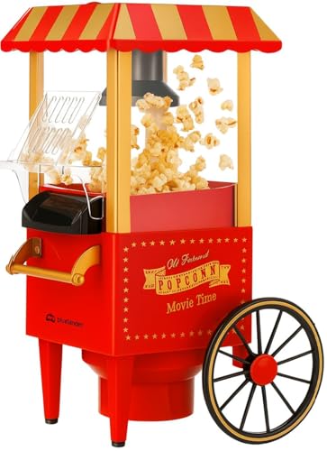 La mejor comparación de Maquina de Palomitas Walmart favoritos de las personas. 45 Bluelander Maquina de Palomitas, Palomitas, Maquina para Hacer Palomitas 38 * 17.5 * 24 cm, Sin Grasa Ni Aceite, Carrito de Palomitas 110 V, Maquina de Palomitas de Maiz con Aire...