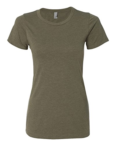 Next Level Ladies' CVC T-Shirt 2XL MILITARY GREEN