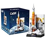 CaDA - Cohete Lunar Artemis Rocket - Set construcción - Colección dioramas NASA Space -197 pzas - +8 - (DeQuBe 927DE56044)