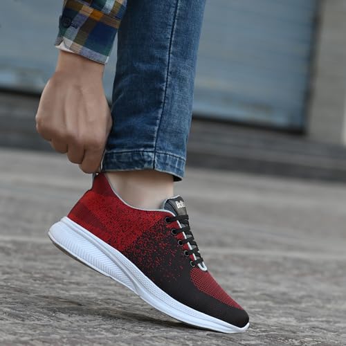 Image of Men's FORTUNER-11 Sports Running Shoes with Ultra Bounce,Twinspring Technology Lightweight EVA Sole with Memory Foam Insole Casual Sneaker Shoes for Men's