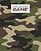 Dots And Boxes Game: Camo Print Cover Dots & Boxes Activity Book - 120 Pages!, Dots and Boxes Game Notebook - Classic Pen & Paper Games (8.5 x 11 inches) by Andre Renner