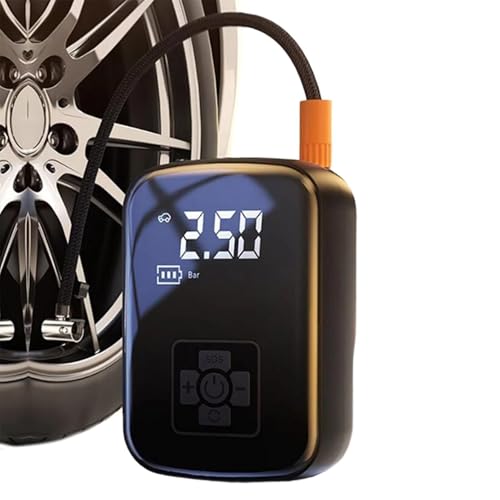 Inflador de neumáticos para coche con pantalla digital para evitar imprevistos en carretera