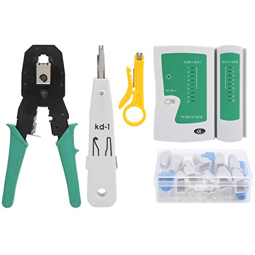 Kit d'outils de réparation de câble réseau portable YG P106 pour entretien de fil informatique