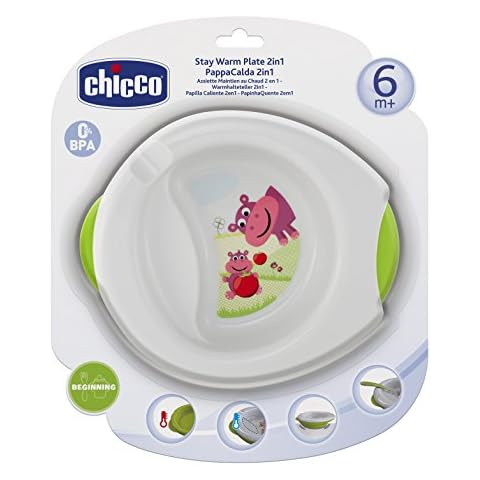 Chicco - Plato de papilla caliente 2 en 1 Cover