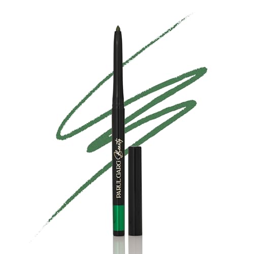 Image of Parul Garg Beauty Bold Define Shimmer Kajal | Smooth Glide Kajal for Eyelid & Lash Line | Long-Lasting, Smudge-Proof & a Dazzling Shine | Vegan & Cruelty-Free (Shaheen-Green)