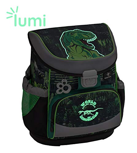 Belmil ergonomischer Schulranzen Set 4 -teilig für Jungen 1, 2 Klasse Grundschule/Super Leicht 750-800 g/Brustgurt… – Bild 3