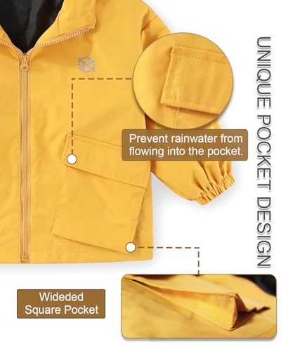 Kids Boys' Windbreaker Jacket, Boys Zip Up Hoodie Coat Transitional Late Spring/Early Fall Jackets for Kids4