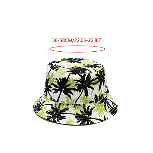 Chapéus bucket unissex – Chapéu de pescador de algodão com aba larga – Chapéu de sol feminino para o