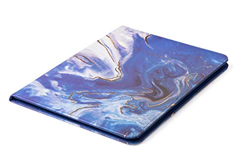 Padfólio acolchoado para organizador de luxo, capa para documentos de negócios portfólio com bloco d