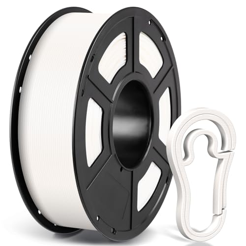 ANYCUBIC ASA Filament 1,75 mm pour Imprimante 3D FDM, Résistance aux Intempéries, Précision Dimensionnelle +/- 0.02 mm, Parfait pour pièces fonctionnelles extérieures, 1kg, Blanc Blanc 1kg F