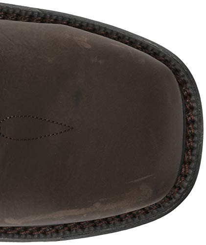 Rocky Men's Original Ride Flx  Western Boot, Dark Brown 71, 10 Wide Us #TOP4