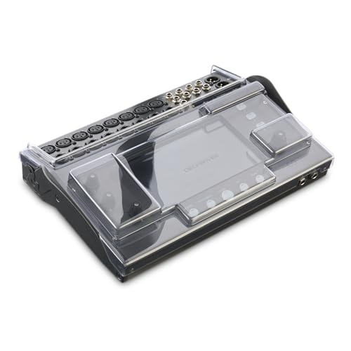 Decksaver Super Strong Polycarbonate Custom Fit Cover Compatible with Allen & Heath CQ-18T, Dust Cover for Travel and Everyday Protection