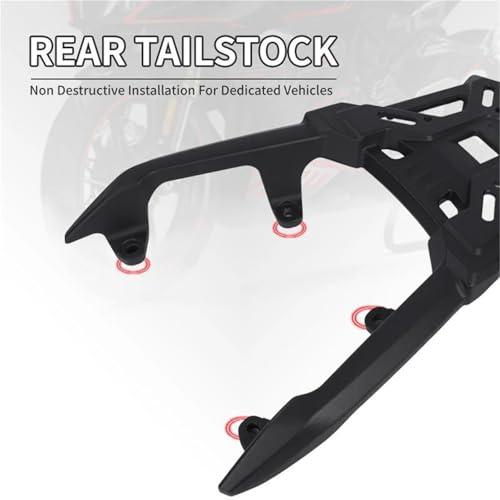 Barre de support allongée ADV160 pour fixation stable de coffre supérieur - 4