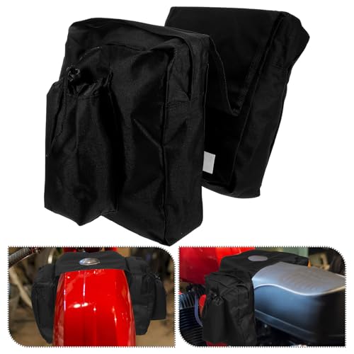 Didiseaon bolsa lateral de motocicleta para ATV impermeable de tela Oxford 600d con doble bolsillo y organizador de herramientas para vehículos todoterreno, motos de nieve y accesorios deportivos miniatura 7