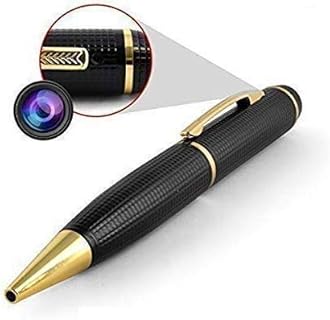 Full HD Pen Camera 1080P Video Audio Recording Indoor Outdoor with Free 32gb SD Card 85 Minutes Pen Battery Life Portable Pocket Security Camera