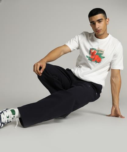 Image of Puma Men's Cotton Regular Fit T-Shirt