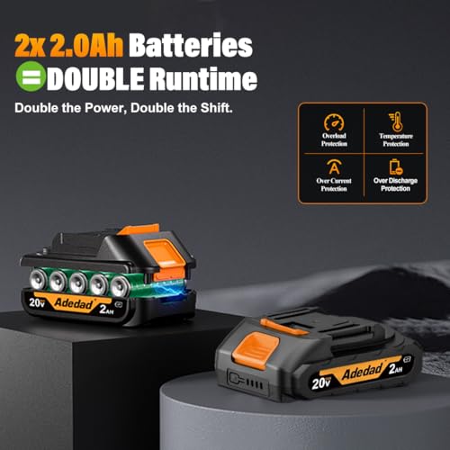 Adedad 369Ft-lbs 3-in-1 Brushless Wrench