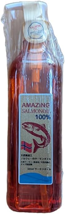 Amazon.co.jp: アメイジングサーモンオイル 300ml【ペット用栄養補助
