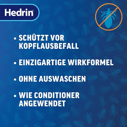 HEDRIN Protect & Go Spray – Die wirksame Prävention gegen Kopflausbefall, Klinisch belegte Wirksamkeit und benutzerfreundliche Lösung zur Vorbeugung von Läusen