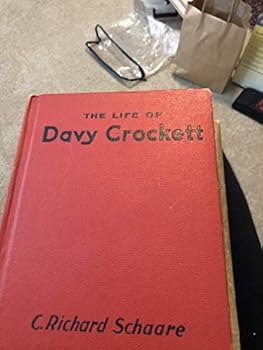 Hardcover The Life of Davy Crockett in Picture and Story Book