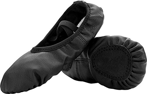 FEETCITY Ballet Flats Ballet Slippers Pilates Shoes for Dance Split Sole