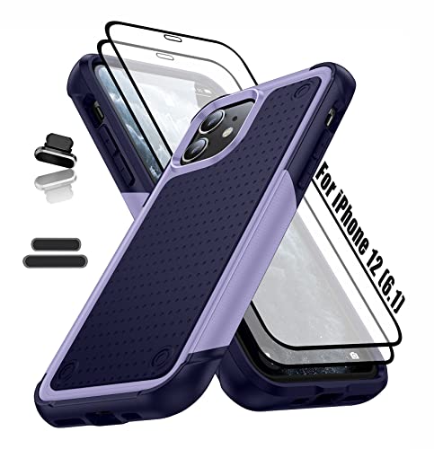 ymxdmd ϋv P[X Apple iPhone 12 6.1C`p l GAobOt [12tB[gی] ~߃eNX`[hObv op[T|[g CX[dΉ ~^[ ϗP[X - u[/p[v