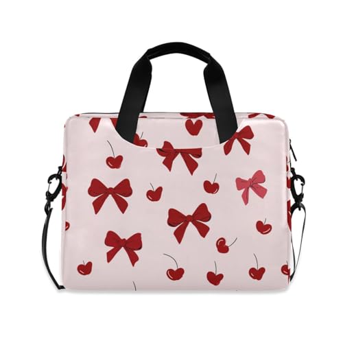 Funda para Laptop 15.6 pulgadas con Asa y Correa Roja miniatura 1