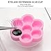 Grafting Eyelash Tools, False Eyelashes and Adhesives 500Pcs Convenient Flower Shape Glue Cup Eco?Friendly for Beauty Salon for Eyelash Extension