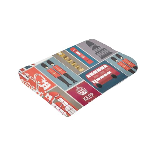 Couverture flanelle Angleterre chaude contre le froid du salon - 8