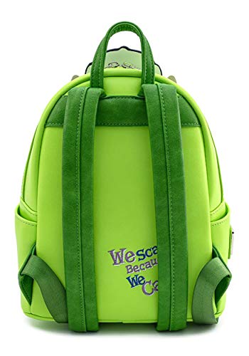 Loungefly Disney Monsters Inc Mike Wazowski Scare Cosplay Womens Double Strap Shoulder Bag Purse3