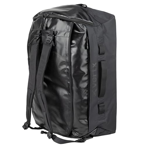 Vertx RLT Tactical Travel Duffel Bag Backpack for Men and Women, Compatible Tactigami for Survival EDC Gear, CCW Concealed Carry, Hunting Luggage, 80L, Black