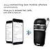 SOAIY S32 Auto Kfz Bluetooth V5.0 Freisprecheinrichtung Freisprechanlage Car-Kit für Sonnenblende Automatische Abschaltung und Aktivierung möglich Musik GPS Unterstützung mit Deutscher Sprachausgabe