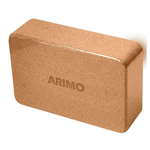 Tapete de Yoga Cortiça e TPE + Bloco de Cortiça Arimo