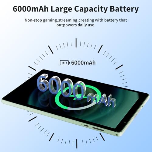 Image of Android 16 Tablet 10.1 inch HD IPS Display 32GB1T Expand Touchscreen Tablets PC