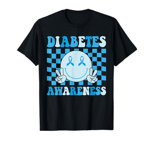 Diabetes Awareness Ribbon T1D Warrior Men Women Kids Toddler T-Shirt