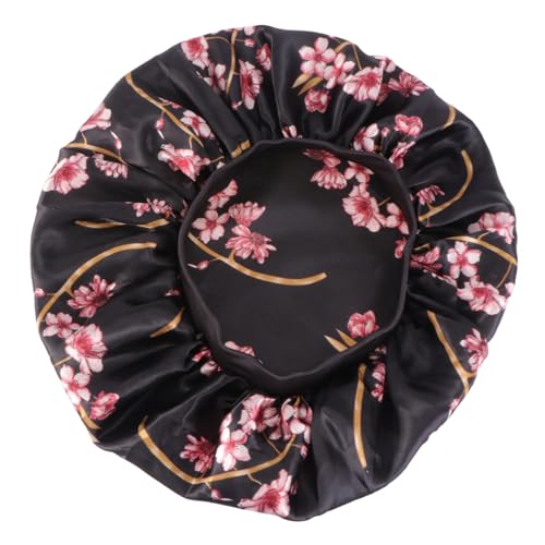 CANIGHT 1 TeiCgLbv wbhXJ[t Lbv wA{lbgVN Te shower cap nbg X[vTeLbv EhTe Black